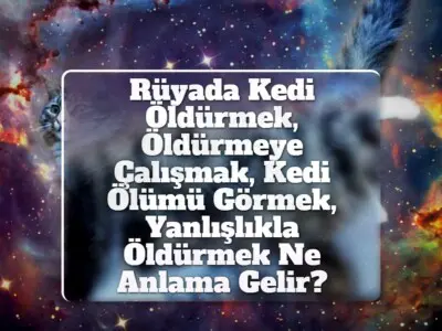 Rüyada Kedi Öldürmek, Öldürmeye Çalışmak, Kedi Ölümü Görmek, Yanlışlıkla Öldürmek Ne Anlama Gelir?