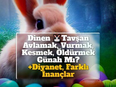 Dinen Tavşan Avlamak, Vurmak, Kesmek, Öldürmek Günah Mı? +Diyanet, Farklı İnançlar