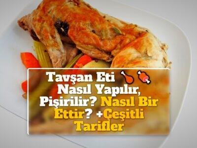 Tavşan Eti Nasıl Yapılır, Pişirilir? Nasıl Bir Ettir? +Çeşitli Tarifler