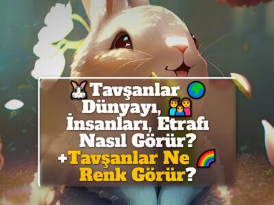 Tavşanlar Dünyayı, İnsanları, Etrafı Nasıl Görür? +Tavşanlar Ne Renk Görür?