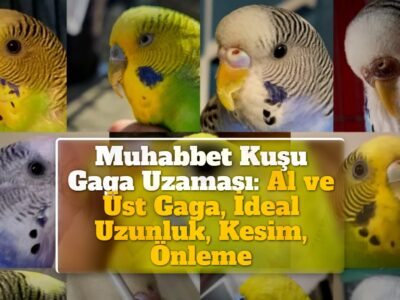 Muhabbet Kuşu Gaga Uzaması: Al ve Üst Gaga, İdeal Uzunluk, Kesim, Önleme