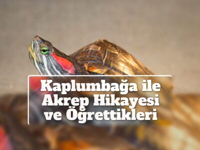 Kaplumbağa ile Akrep Hikayesi ve Öğrettikleri