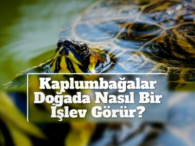 Kaplumbağalar Doğada Nasıl Bir İşlev Görür?