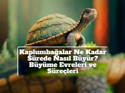 Kaplumbağalar Ne Kadar Sürede Nasıl Büyür? Büyüme Evreleri ve Süreçleri