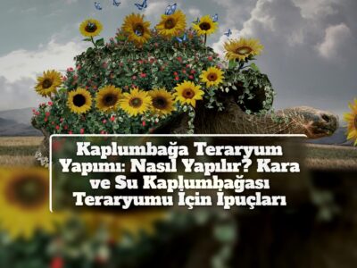 Kaplumbağa Teraryum Yapımı: Nasıl Yapılır? Kara ve Su Kaplumbağası Teraryumu İçin İpuçları