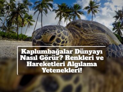 Kaplumbağalar Dünyayı Nasıl Görür? Renkleri ve Hareketleri Algılama Yetenekleri!