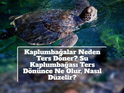 Kaplumbağalar Neden Ters Döner? Su Kaplumbağası Ters Dönünce Ne Olur, Nasıl Düzelir?