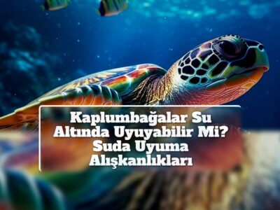 Kaplumbağalar Su Altında Uyuyabilir Mi? Suda Uyuma Alışkanlıkları