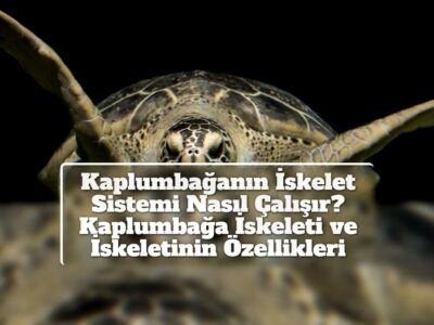 Kaplumbağanın İskelet Sistemi Nasıl Çalışır? Kaplumbağa İskeleti ve İskeletinin Özellikleri