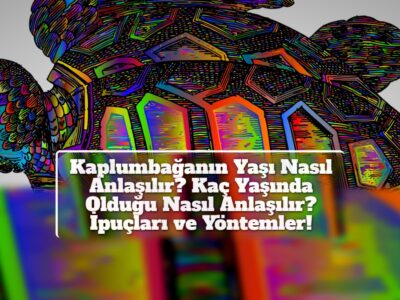 Kaplumbağanın Yaşı Nasıl Anlaşılır? Kaç Yaşında Olduğu Nasıl Anlaşılır? İpuçları ve Yöntemler!