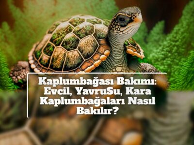 Kaplumbağası Bakımı: Evcil, YavruSu, Kara Kaplumbağaları Nasıl Bakılır?