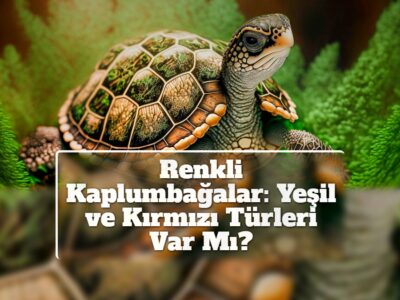 Renkli Kaplumbağalar: Yeşil ve Kırmızı Türleri Var Mı?