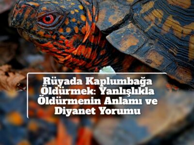 Rüyada Kaplumbağa Öldürmek: Yanlışlıkla Öldürmenin Anlamı ve Diyanet Yorumu